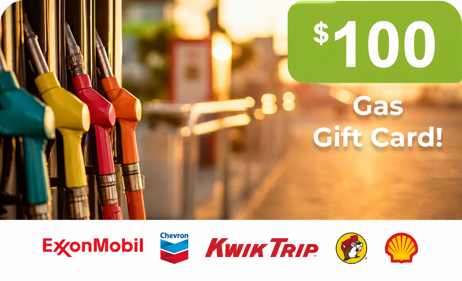 $100 Gas Gift Card